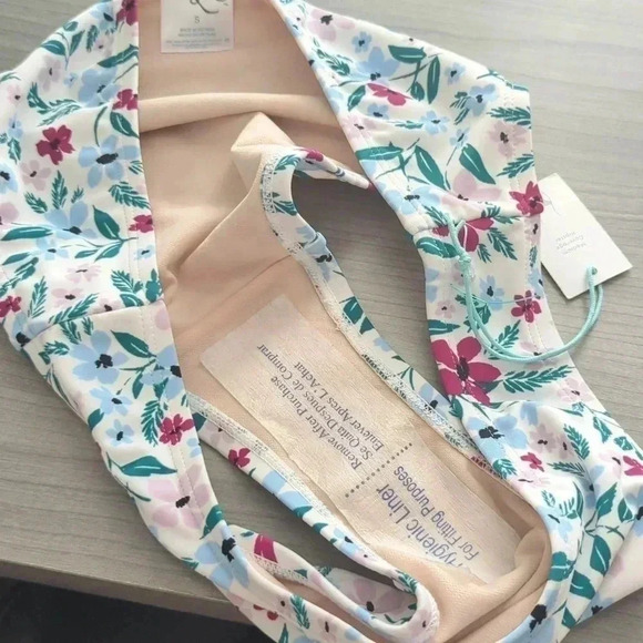 Kona sol Floral women's swim hipster bottoms - Picture 6 of 8